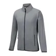 Men's Heathered Sweater Full-Zip Fleece Jacket | https://www.bestnamebadges.com