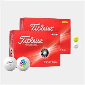 Titleist TruFeel Ultra Soft Golf Balls | https://www.bestnamebadges.com