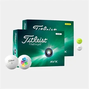 Titleist® AVX Golf Balls | https://www.bestnamebadges.com