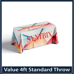 Value - 4ft x 30"T x 29"H Standard Throw