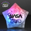 Light Up Crystal Star LED Ring | https://www.bestnamebadges.com
