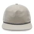 5 Panel Unstructed Corduroy Snapback Rope Hat | https://www.bestnamebadges.com