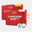 Callaway® Chrome Soft Golf Balls | https://www.bestnamebadges.com
