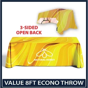 Value - 8ft x 30"T x 29"H Economy Throw