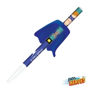 Pen Heroes™ Awareness Series Male w/Cape | https://www.bestnamebadges.com