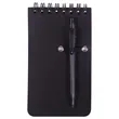 Custom Mini Spiral Jotter Notebook with Pen | https://www.bestnamebadges.com