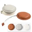 Round Leather Tape Measure | https://www.bestnamebadges.com