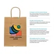 Paper Shopping Bag with Twisted Handle | https://www.bestnamebadges.com