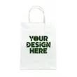 Paper Shopping Bag with Twisted Handles | https://www.bestnamebadges.com