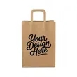 Paper Shopping Bag with Handles | https://www.bestnamebadges.com