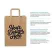 Paper Shopping Bag with Handles | https://www.bestnamebadges.com
