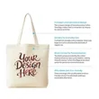 Heavy Canvas Tote Bags | https://www.bestnamebadges.com