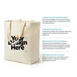 Small Cotton Canvas Tote Bags | https://www.bestnamebadges.com