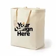Small Cotton Canvas Tote Bags | https://www.bestnamebadges.com