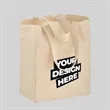 Small Cotton Canvas Tote Bags | https://www.bestnamebadges.com