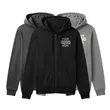 Allmade Unisex Organic French Terry Full-Zip Hoodie | https://www.bestnamebadges.com