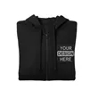 Allmade Unisex Organic French Terry Full-Zip Hoodie | https://www.bestnamebadges.com