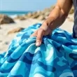 Eco-Friendly Sublimated Beach Towels | https://www.bestnamebadges.com
