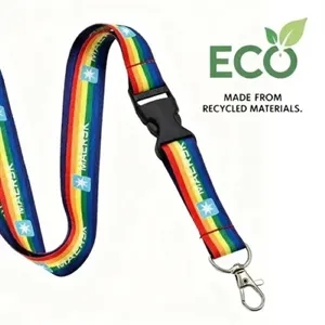 Eco-Friendly rPET Lanyards | https://www.bestnamebadges.com