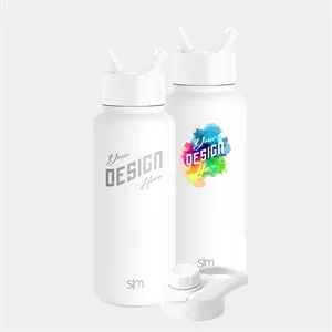 32 oz Simple Modern® Stainless Steel Insulated Water Bottle | https://www.bestnamebadges.com