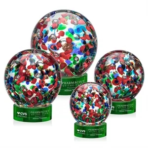 Fantasia Award on Stanrich Base - Green | https://www.bestnamebadges.com