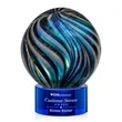 Malton Award on Marvel Base - Blue | https://www.bestnamebadges.com