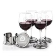 Baldoni Coasters & Connoisseur Wine Set | https://www.bestnamebadges.com