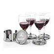 Baldoni Coasters & Carberry Wine Set | https://www.bestnamebadges.com