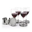 Baldoni Coasters & Carberry Wine Set | https://www.bestnamebadges.com