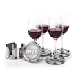Baldoni Coasters & Burlington Wine Set | https://www.bestnamebadges.com