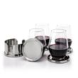 Baldoni Coasters & Vale Stemless Wine Set | https://www.bestnamebadges.com