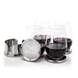 Baldoni Coasters & Templeton Stemless Wine Set | https://www.bestnamebadges.com