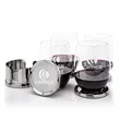 Baldoni Coasters & RIEDEL Stemless Wine Set | https://www.bestnamebadges.com