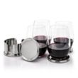 Baldoni Coasters & Laurent Stemless Wine Set | https://www.bestnamebadges.com