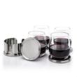 Baldoni Coasters & Crestview Stemless Wine Set | https://www.bestnamebadges.com