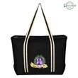 Large Cotton Canvas Admiral Tote Bag | https://www.bestnamebadges.com