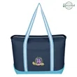 Large Cotton Canvas Admiral Tote Bag | https://www.bestnamebadges.com