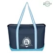 Large Cotton Canvas Admiral Tote Bag | https://www.bestnamebadges.com