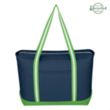 Large Cotton Canvas Admiral Tote Bag | https://www.bestnamebadges.com