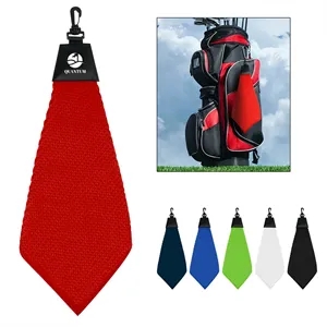 Grip Dry Waffle Golf Towel | https://www.bestnamebadges.com
