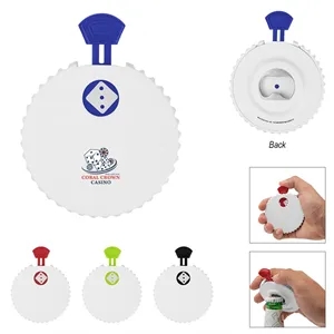 Recycled Dice Clicker Bottle Oppener | https://www.bestnamebadges.com