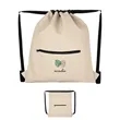 Hudson rPET Drawstring Bag | https://www.bestnamebadges.com