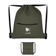 Hudson rPET Drawstring Bag | https://www.bestnamebadges.com