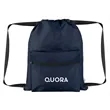Anywhere rPET Drawstring Bag | https://www.bestnamebadges.com