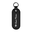 Bates Leatherette Key Tag With Carabiner | https://www.bestnamebadges.com