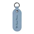 Bates Leatherette Key Tag With Carabiner | https://www.bestnamebadges.com