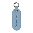 Bates Leatherette Key Tag With Carabiner | https://www.bestnamebadges.com