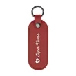 Bates Leatherette Key Tag With Carabiner | https://www.bestnamebadges.com