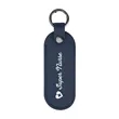 Bates Leatherette Key Tag With Carabiner | https://www.bestnamebadges.com