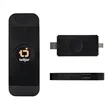 rABS Spinner Dual Input USB Hub | https://www.bestnamebadges.com